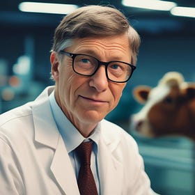UNREAL: Ο Bill Gates υποστήριξε το εμβόλιο αγελάδων ANTI-FART
