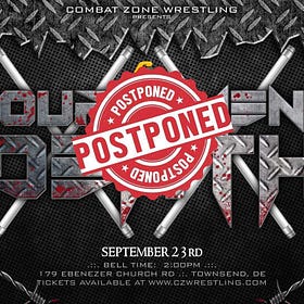 CZW Postpones Tournament of Death