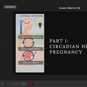 PART I: CIRCADIAN HEALTH IN PREGNANCY