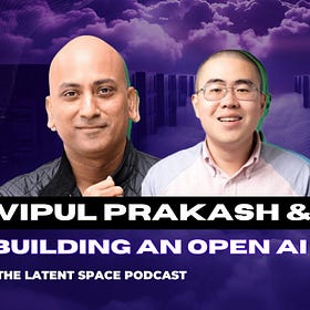 Cloud Intelligence at the speed of 5000 tok/s - with Ce Zhang and Vipul Ved Prakash of Together AI