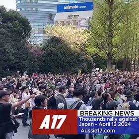 Massive Rallies Break Out in Japan Against WHO's Pandemic Treaty