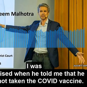 Dr. Aseem Malhotra's Explosive Court Testimony on COVID "Vaccines"(UPDATED)