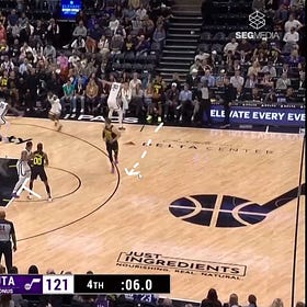 Utah Jazz "Need 3" Play
