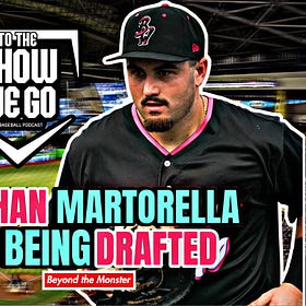 Marlins first base prospect Nathan Martorella talks being drafted by the Red Sox and going to college | To the Show We Go Baseball Podcast