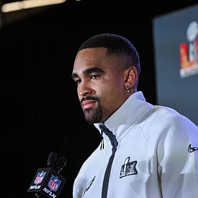Pod: Zach Berman on Hurts/Brown drama, Jalen Carter, Super Bowl LIX sleepers & Howie Roseman's bell-curve GM'ing