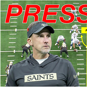 Anatomy of a Pressure: The Saints' Weak-Side Movement