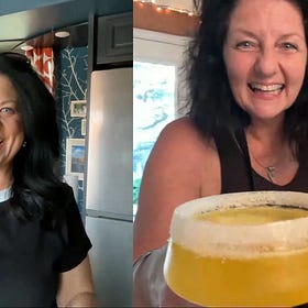 Easy Chicken Enchiladas and Boho 76 Cocktails 