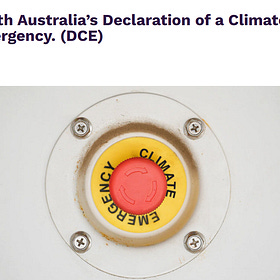 Peter Malinauskas and the SA Labor Government doubles down on the 'Declared Climate Change Emergency'