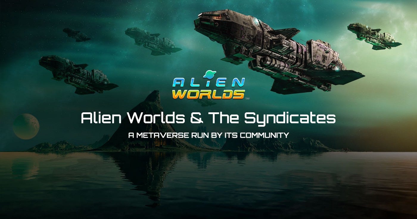 Governance in Alien Worlds via Syndicates
