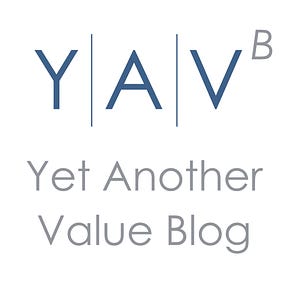 Yet Another Value Blog