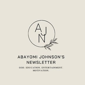 Abayomi’s Newsletter