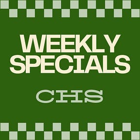 Weekly Specials CHS