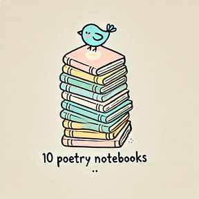 10 poetry notebooks