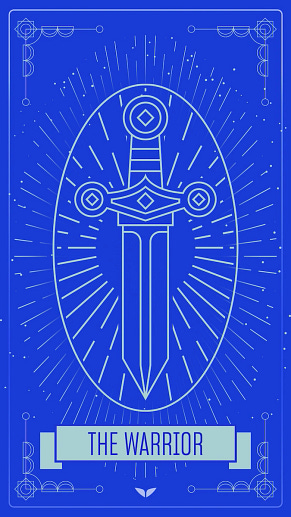 The Warrior, one of the male archetypes