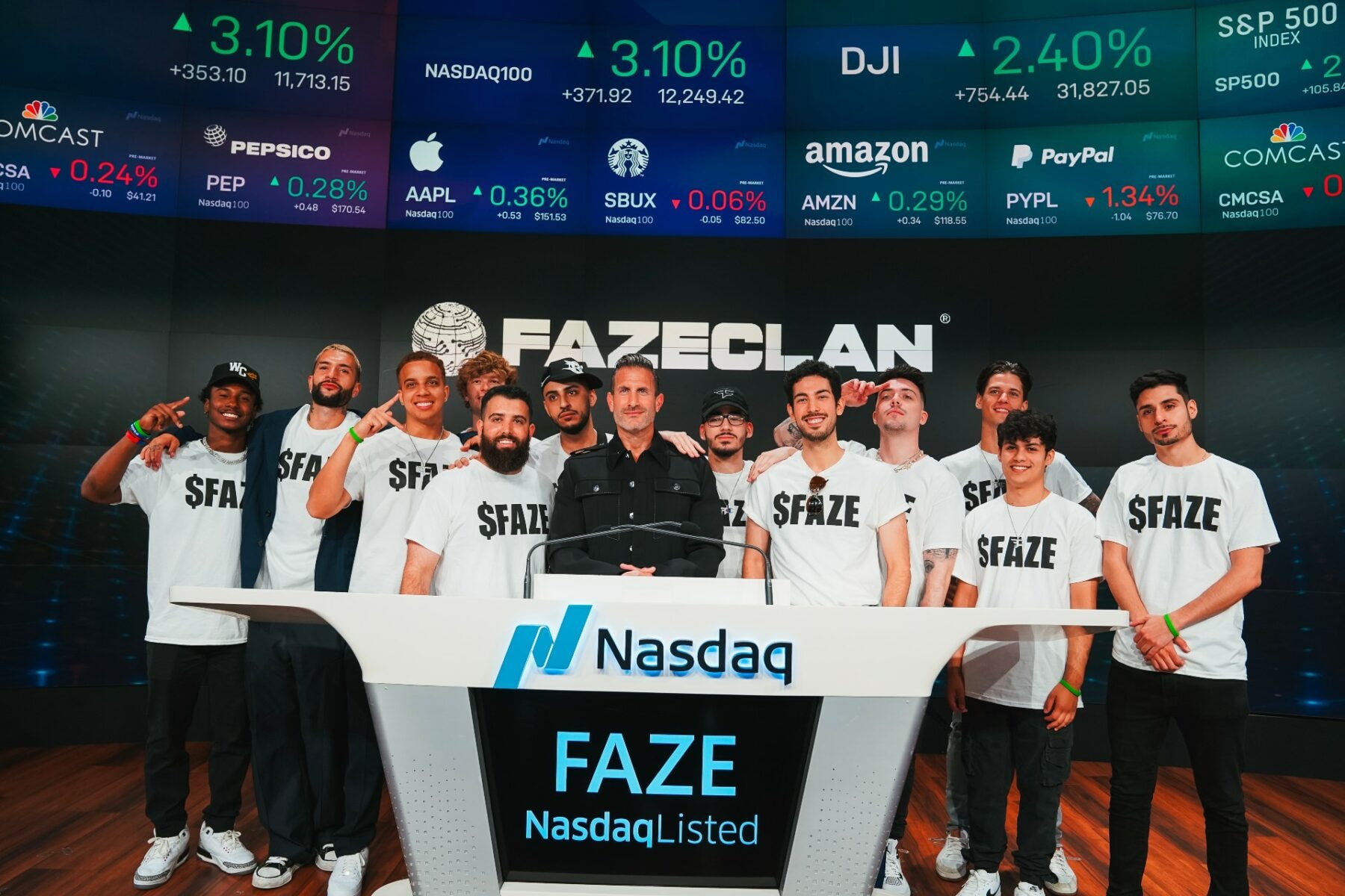 Faze Clan Completes IPO with $725 Million SPAC Merger - Los Angeles  Business Journal