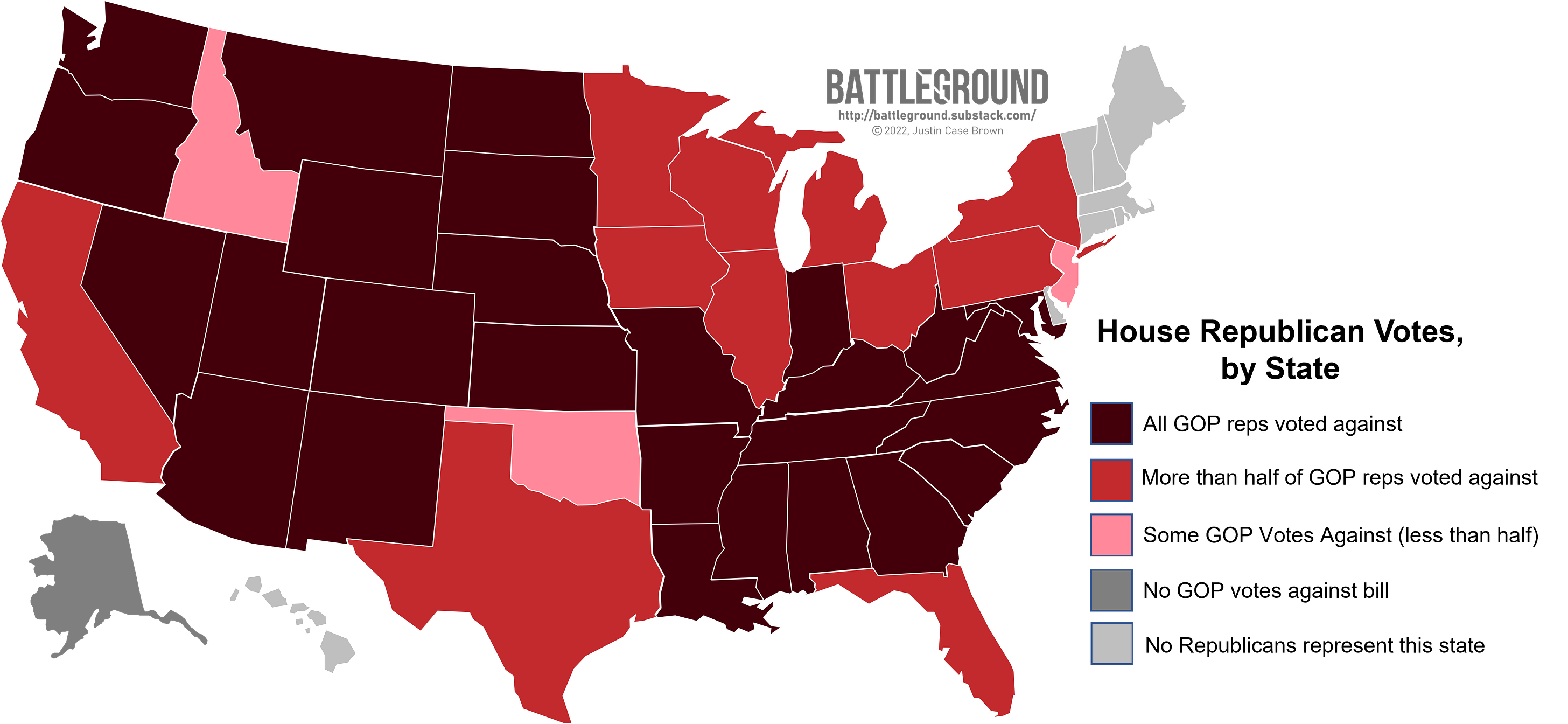 VAWA vote map