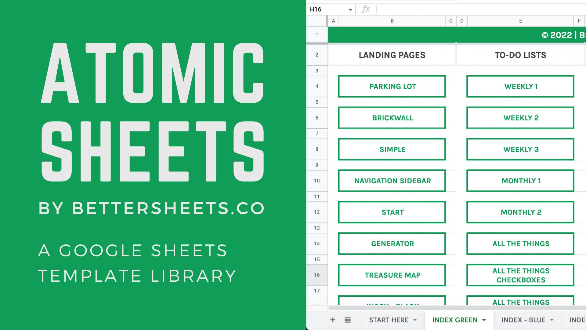 Atomic Sheets