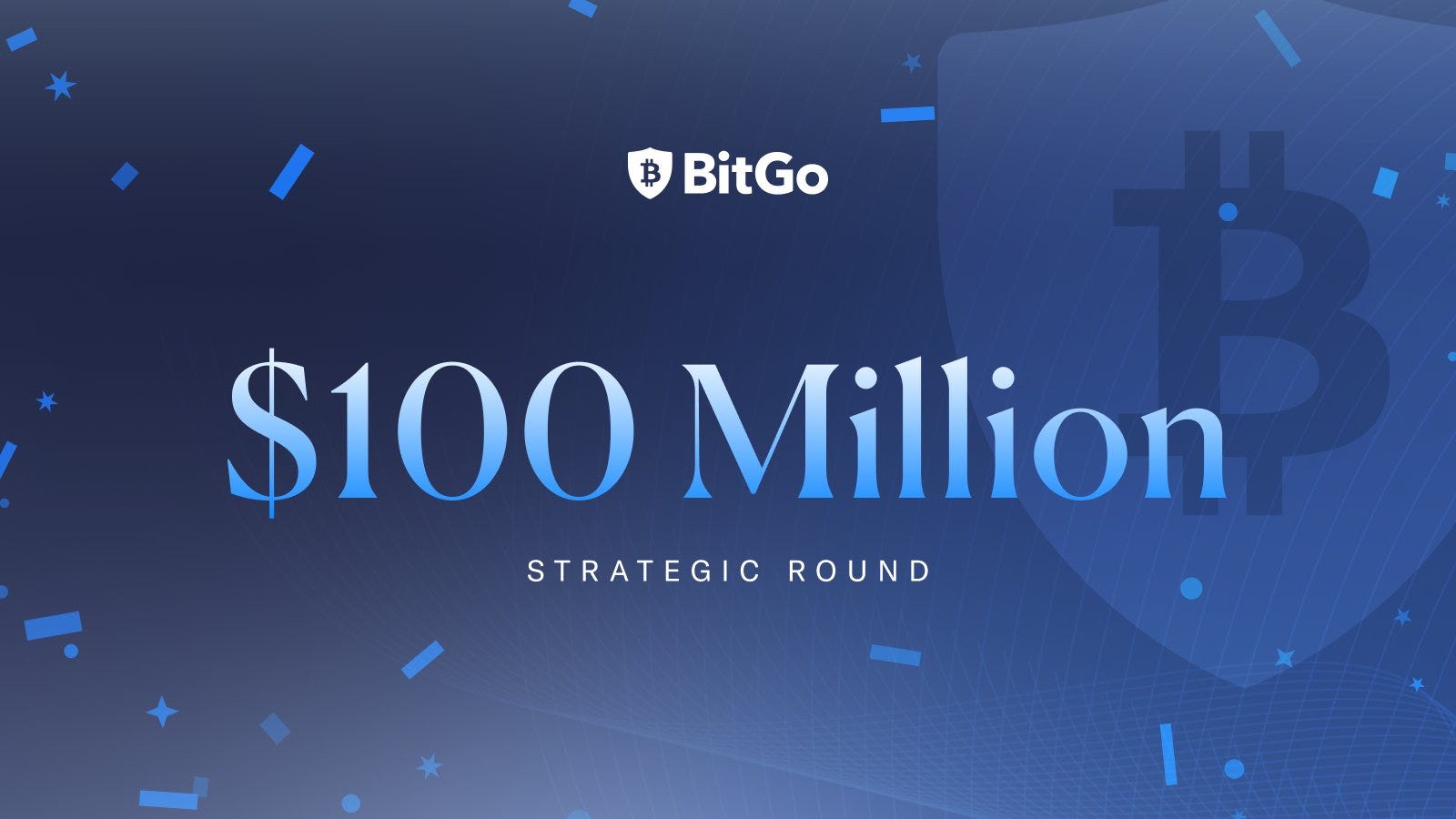 BitGo on Twitter: "BitGo has secured $100M Series C funding. Trust is not  given, it is earned. We believe in delivering it to our clients and the  industry. Being a custodial and