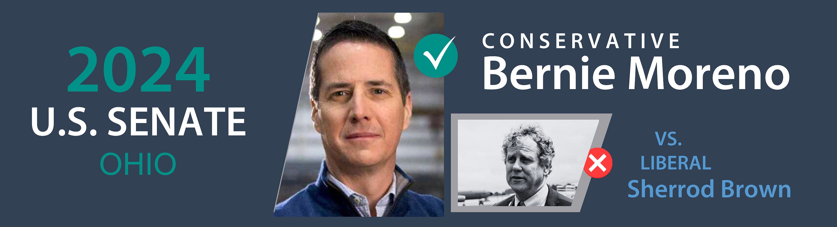 Bernie Moreno vs. Sherrod Brown