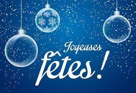Bonnes fêtes de fin d'année - Le Ruban Volant