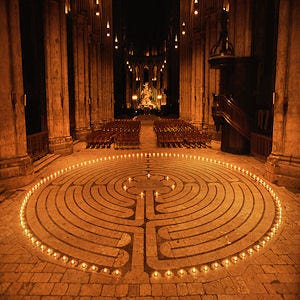 Chartres Labyrinth & Symbolism » Frederick & Margaret Wallace Labyrinth