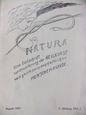 NATURA. Eine Zeitschrift zur Erweiterung der HEILKUNST …“ (Ita Wegman: Der  dreigleidrige Mensch als Grundlage unserer Heilmittellehre mit Hinweisen  auf die Metalltherapie) – Buch antiquarisch kaufen – A02olVA501ZZG