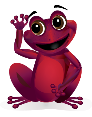 LEEP Frog LEEP Calendars mascot