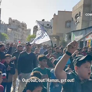 WATCH: Gazans Clash with Hamas as Historic Protests Escalate