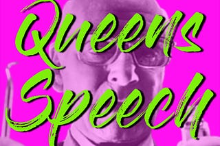 queen's speech writer