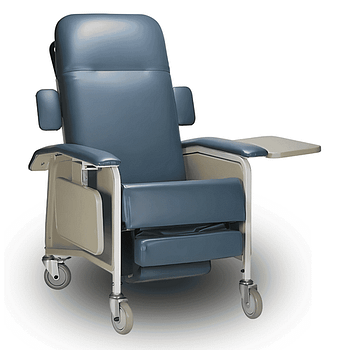 Dynarex Clinical Care Recliner 10524 shown in Blue Ridge | Available at NewLeafHomeMedical.com