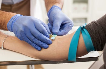 Phlebotomy illustration