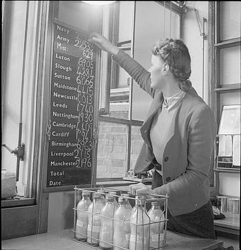 Blood Drying Unit- Processing Blood in the Laboratory, Cambridge, England, UK, 1943