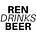 Ren Drinks Beer