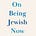 On Being Jewish Now