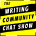 WRITE, CONNECT, GROW, With The Writing Community Chat Show.
