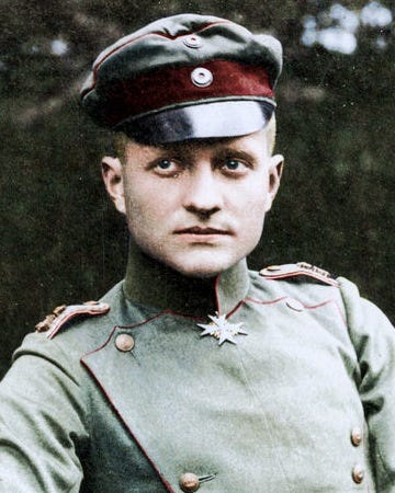 The Red Baron (World War I Fighter Ace) - On This Day