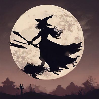 SDXL Lightning witch