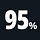95%