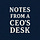 Notes from a CEO's Desk