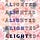 Alighted  