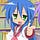 CrazyBlueHairChick