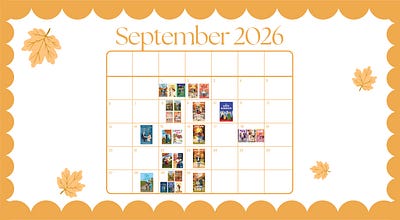 New Releases: September 2026