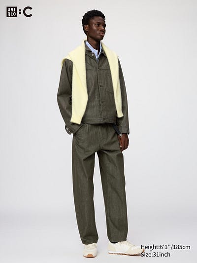 Uniqlo : C barrel jean