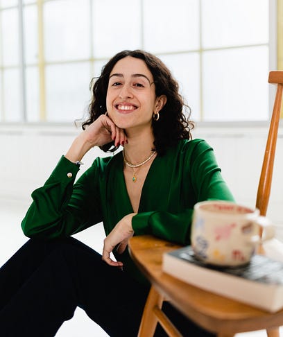 Portrait of Erifili Gounari, the Founder and CEO of The Z Link