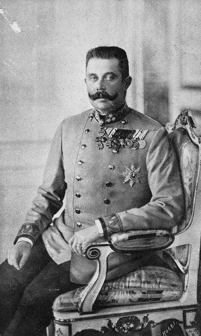 Archduke Franz Ferdinand of Austria (1863 – 1914). On 17 August 1913, the  Emperor promoted Franz Ferdinand to inspector … | Ferdinand, History,  Historical pictures