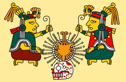 Image result for Ometecuhtli and Omecihuatl