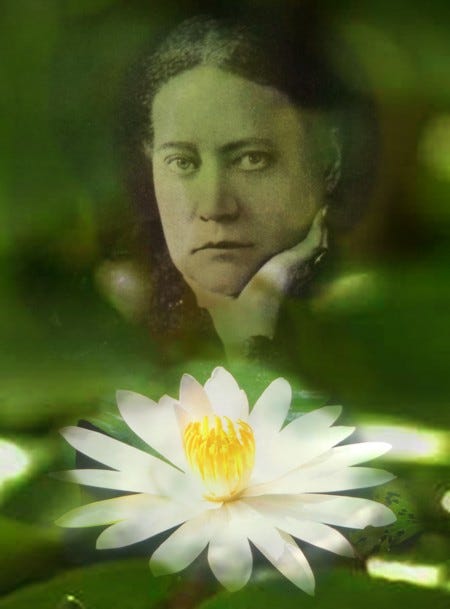 8th May – White Lotus Day, the day of the passing of Helena P. Blavatsky |  Flowers on the Wayside