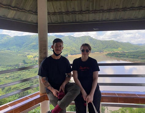 Pictures taken around Chiang Khan skywalk in Thailand.