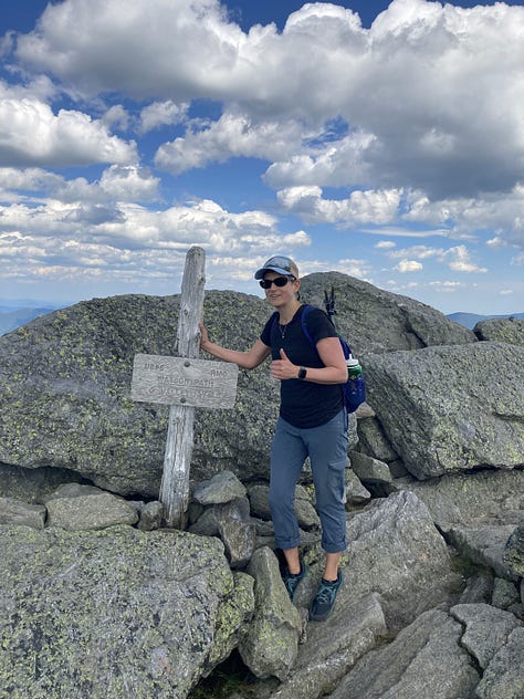 Mt. Madison Summit, Presidential Range HIke, Air Line Trail, Watson Path, Madison Spring Hut