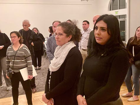 The P2G Women's Dialogue from Israel attended a Havdalah ceremony and dinner with members of the Michiana Jewish community in South Bend, Indiana.